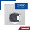 Noirot - Radiateur Électrique Walter - Inertie Fonte - Chauffage Connectable - Chaleur Douce - Gain de Place, Blanc Satiné - Certifié Origine France Garantie, NF Électricité -... – Image 4