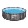 Bestway 12' x 39.5"/3.66m x 1.00m Pool Set, Effet Bois – Image 3