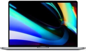2019 Apple MacBook Pro avec 2.4GHz Intel Core i9 (16-pouces, 32Go RAM, 512Go SSD Stockage) (QWERTY Anglais) Gris Sidéral (Reconditionné)