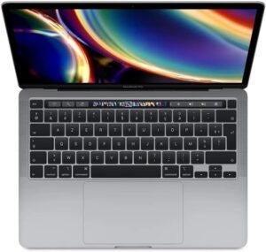 2020 Apple MacBook Pro Touch 13" Core i5 2.0GHz - 16Go RAM - 512Go SSD - (Azerty France) Gris Sidéral (Reconditionné)