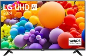 LG TV LED 2024 | 65UT73 | 65 Pouces | UHD | Processeur α5 gen 7 AI 4K, Noir