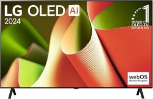 LG TV OLED 2024 | OLED48B4 | 48'' (121 cm) | OLED| Processeur α8 AI 4K |Dolby Vision & Atmos | Alexa