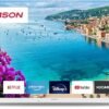 THOMSON Téléviseur 55 Pouces (139 cm) UHD Blanc Smart Android TV (WLAN, HDR, Triple Tuner DVB-C-S2-T2, Streaming, Youtube) – 55UA5S13W-2023