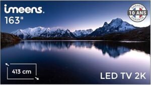 TV LED Auto-Émissive 163 Pouces (414 cm) 2024 - IO-163FHD-AIO - Télévision Très Grand Écran 2K - TV Géante Immersive Ratio Affichage 100% - Ultra Slim 31 mm (163'' - 414 cm)