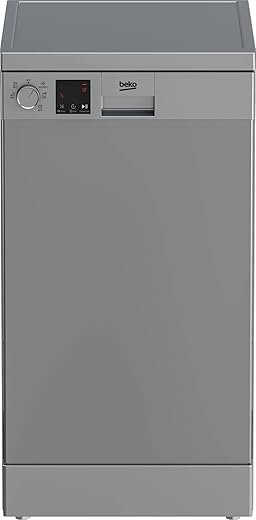 Beko DVS05024S lave-vaisselle Autoportante 10 couverts Argent