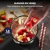 Fentic 6 en 1 Robot Pâtissier – 2000W - Av. Hachoir à Viande, Mixeur 1,5L, Cutter, Accessoires – Robot Cuisine Multifonctions Av. 6,2L Bol Mélangeur, Fouet, Crochet Pétrisseur,... – Image 4