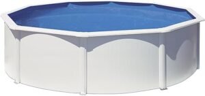 Gre KITPR453 - Piscine Acier Ronde 120 m Blanche Bora Bora
