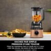 Ninja Detect Power Blender Pro & Single Serve 2-en-1, mixeur 1200W avec récipient 2L, 1 gobelets individuel, mixeur pour smoothies et boissons glacées, hachage de légumes, Noir... – Image 3